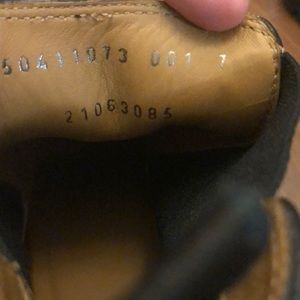 Boss Hugo Boss mens 7 leather boot, excellent condition